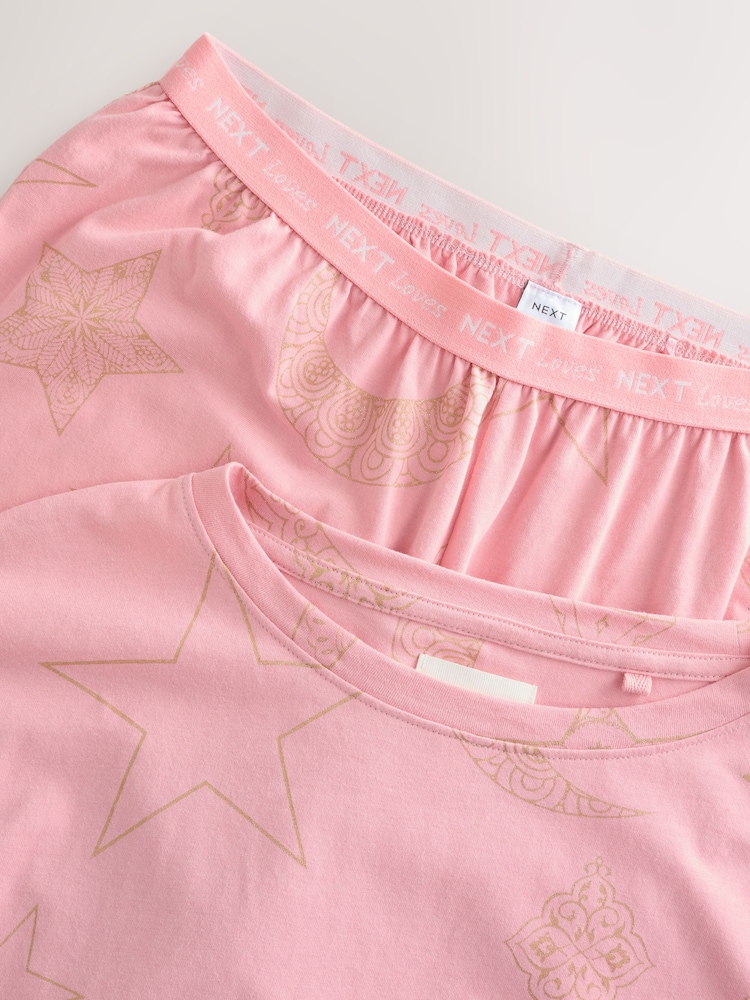 Rose - Ensemble pyjama familial assorti pour l’Aïd femme - Image 9 of 10