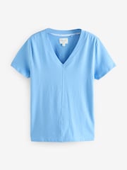 Blue 100% Cotton Short Sleeve Pyjamas - Image 2 of 6
