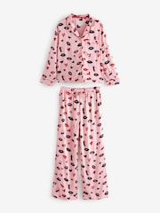 Pink Lips Button Through Pyjamas - Image 7 of 9