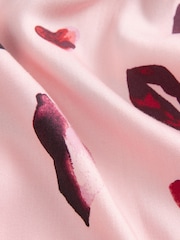 Pink Lips Button Through Pyjamas - Image 9 of 9
