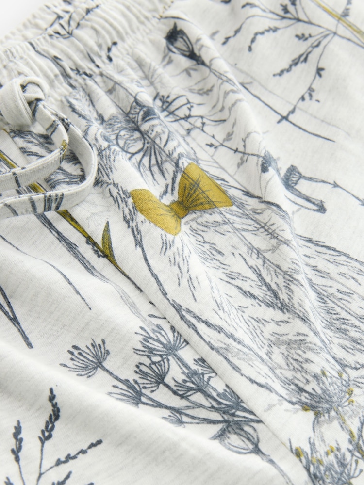 Grey Bunny Jersey Short Sleeve Pyjamas - Image 11 of 11 Grey Bunny Jersey Short Sleeve Pyjamas - Image 11 of 11