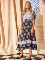 Cath Kidston Bird Print Tea Dress - Image 1 of 14