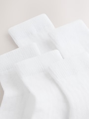 White Baby Socks 5 Pack (0mths-2yrs) - Image 3 of 3