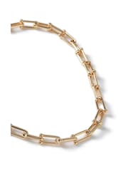 Aela Gold Tone Chain Link Necklace - Image 2 of 3