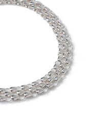 Aela Silver Tone Watch Strap Necklace - Image 4 of 4