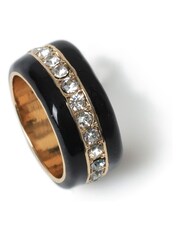 Aela Black/Gold Tone Ring - Image 2 of 2