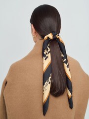 Aela Brown Leopard Print Tie Me Up - Image 1 of 6