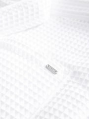 White Waffle Dressing Gown - Image 10 of 10