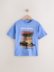 Blue McLaren F1 Team Official T-Shirt (3-16yrs) - Image 1 of 4