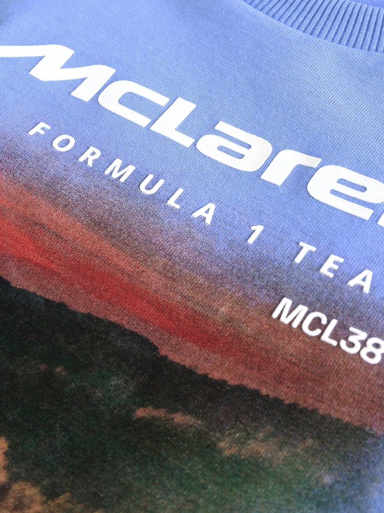 Blue McLaren F1 Team Official T-Shirt (3-16yrs) - Image 3 of 4