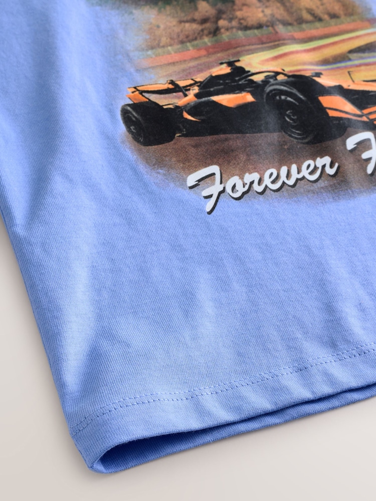 Blue McLaren F1 Team Official T-Shirt (3-16yrs) - Image 4 of 4