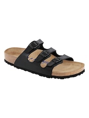 Birkenstock Black Florida Birko Flor Sandals - Image 1 of 1