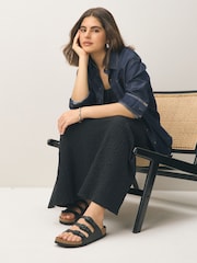 Birkenstock Black Florida Birko Flor Sandals - Image 3 of 4