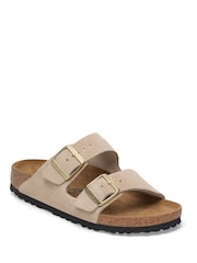 Sand - Birkenstock Arizona Suede Sandals - Image 3 of 4