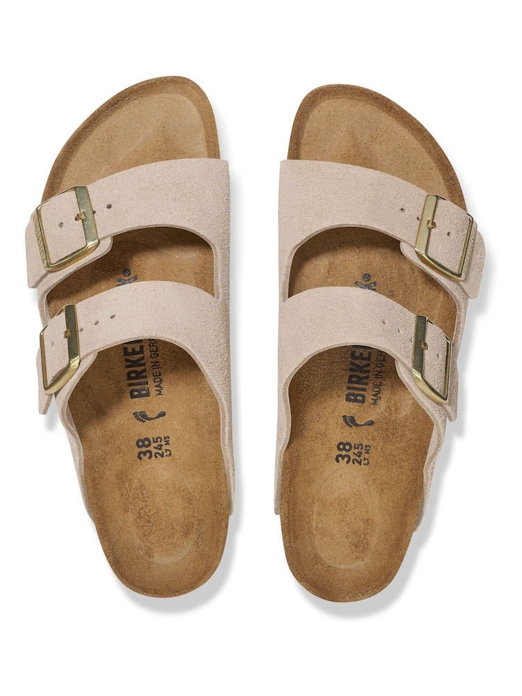Sand - Birkenstock Arizona Suede Sandals - Image 4 of 4