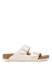 Birkenstock Cream Arizona Birko Flor Sandals - Image 1 of 3
