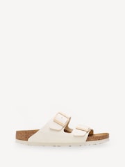 Birkenstock Cream Arizona Birko Flor Sandals - Image 4 of 6