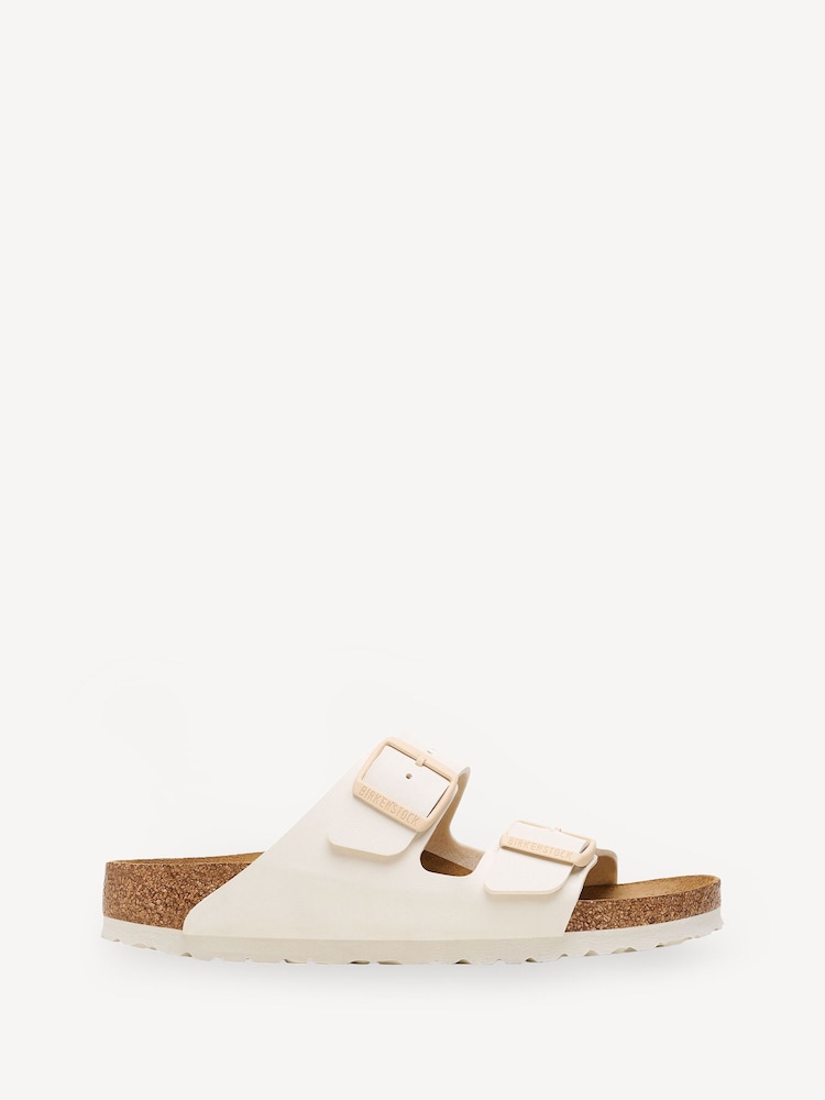 Birkenstock Cream Arizona Birko Flor Sandals - Image 4 of 6