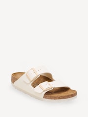 Birkenstock Cream Arizona Birko Flor Sandals - Image 5 of 6