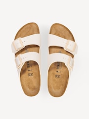 Birkenstock Cream Arizona Birko Flor Sandals - Image 6 of 6