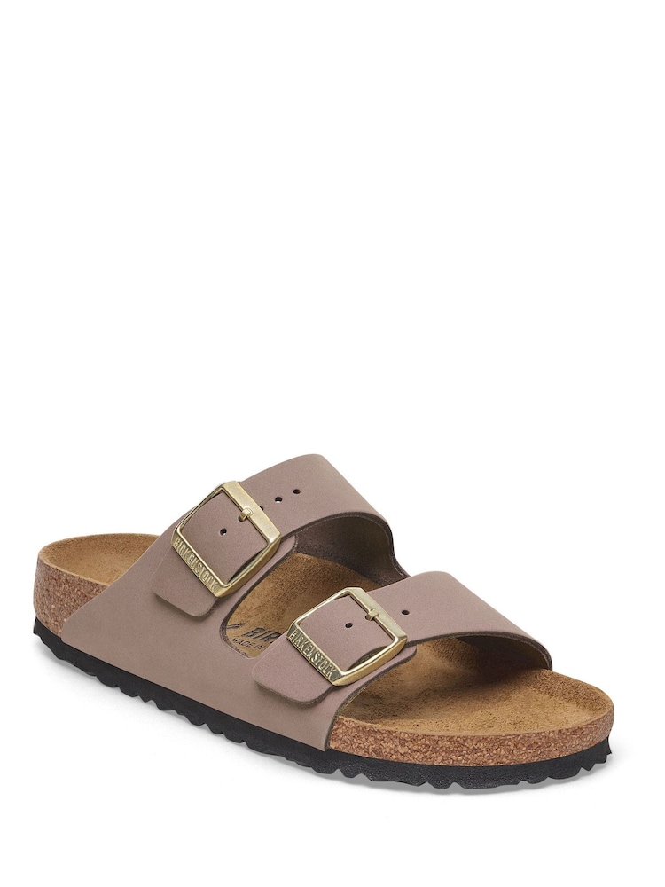Birkenstock Faded Purple Arizona Suede Sandals - Image 2 of 4