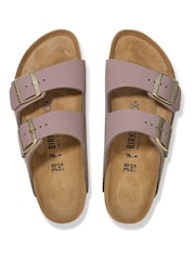 Birkenstock Faded Purple Arizona Suede Sandals - Image 3 of 4