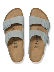 Birkenstock Pure Sage Arizona Suede Sandals - Image 3 of 3
