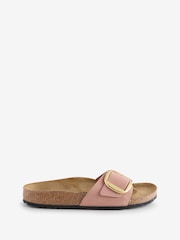 Birkenstock Pink Madrid Big Buckle Sandals - Image 1 of 1