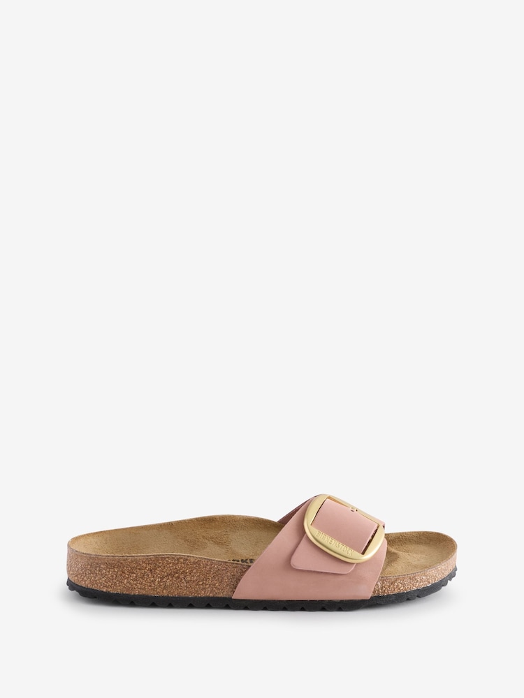 Birkenstock Pink Madrid Big Buckle Sandals - Image 1 of 1