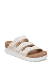 Birkenstock Eggshell Florida Papillio Birko Flor Sandals - Image 2 of 3