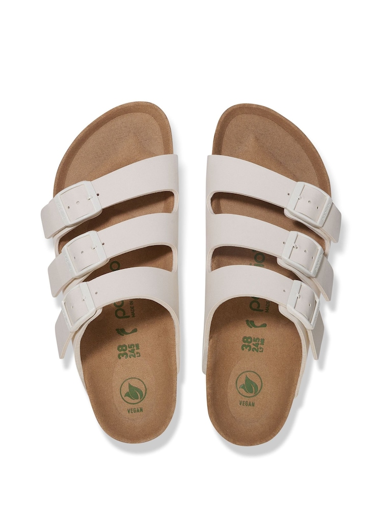 Birkenstock Eggshell Florida Papillio Birko Flor Sandals - Image 3 of 3