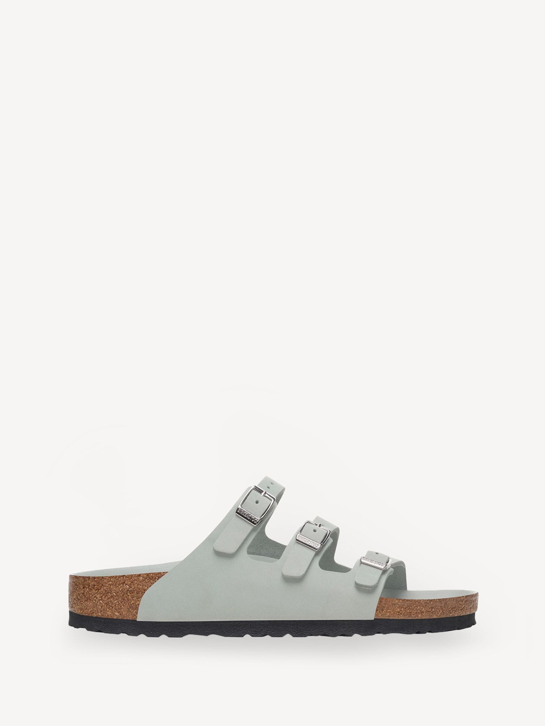 Buy Birkenstock Pure Sage Florida Nubuck Sandals from the