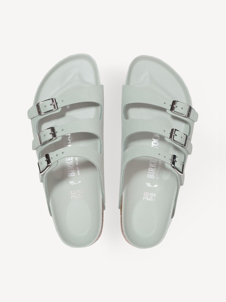 Birkenstock Pure Sage Florida Nubuck Sandals - Image 3 of 3 Birkenstock Pure Sage Florida Nubuck Sandals - Image 3 of 3