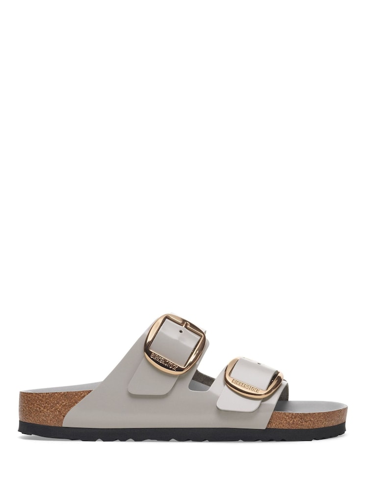 Birkenstock Stone Arizona Big Buckle High Shine Sandals - Image 2 of 3