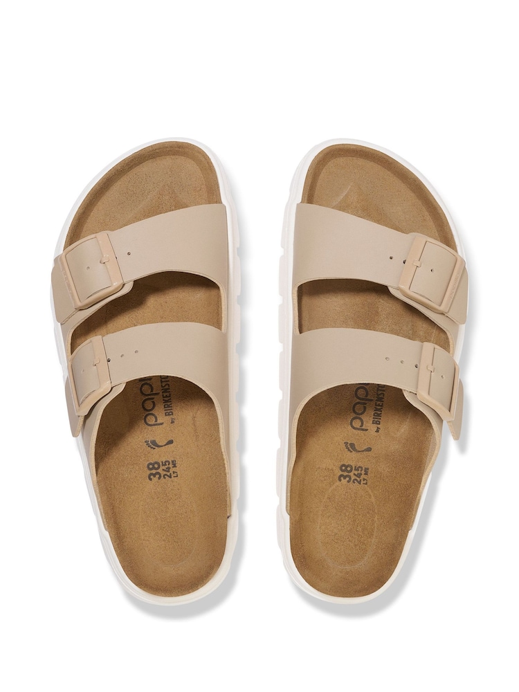 Birkenstock Sand Arizona Papillio Birko Flor Sandals - Image 3 of 3