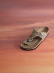 Birkenstock Gizeh Rivet Suede Leather Sandals - Imagen 5 de 6