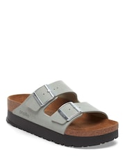 Birkenstock Sage Green Arizona Papillio Nubuck Sandals - Image 1 of 1