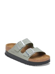 Birkenstock Sage Green Arizona Papillio Nubuck Sandals - Image 5 of 6
