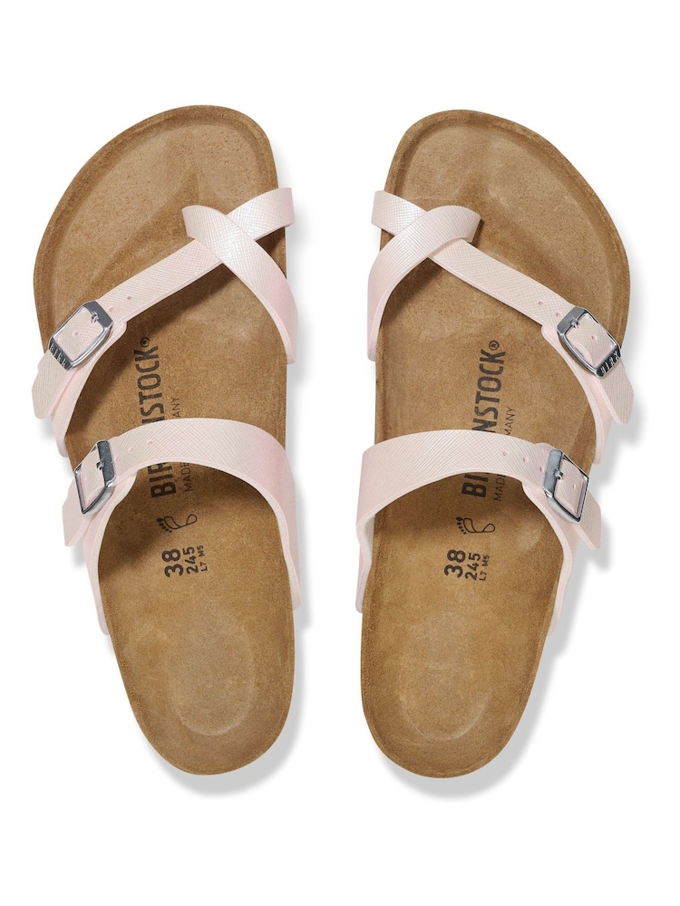 Birkenstock Rose Pink Mayari Birko Flor Sandals - Image 3 of 3
