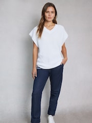 Hay Life White Knitted Tank - Image 3 of 5