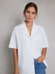 Hay Life White Revere Collar Box Shirt - Image 1 of 5