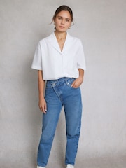 Hay Life White Revere Collar Box Shirt - Image 3 of 5