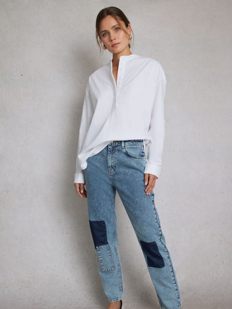 Hay Life White Tunic Shirt - Image 3 of 8