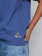 Hay Life Blue Waffle Boxy T-Shirt - Image 5 of 6