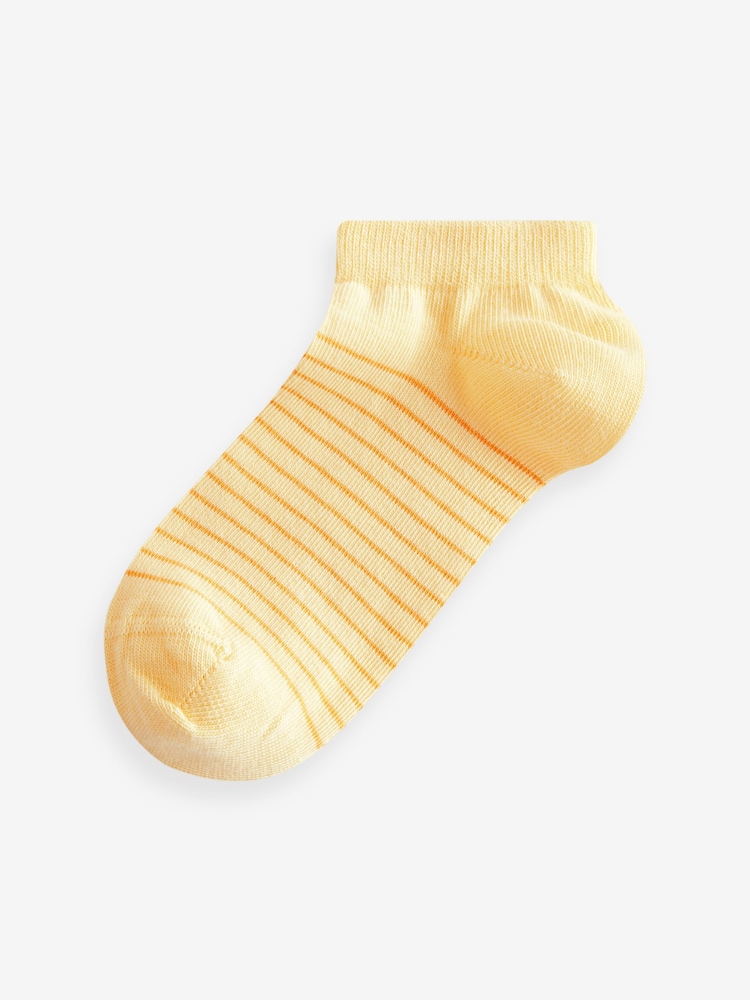 Мультипастель - 5 набір Cotton Rich у смужку Trainer шкарпетки - Image 4 of 6