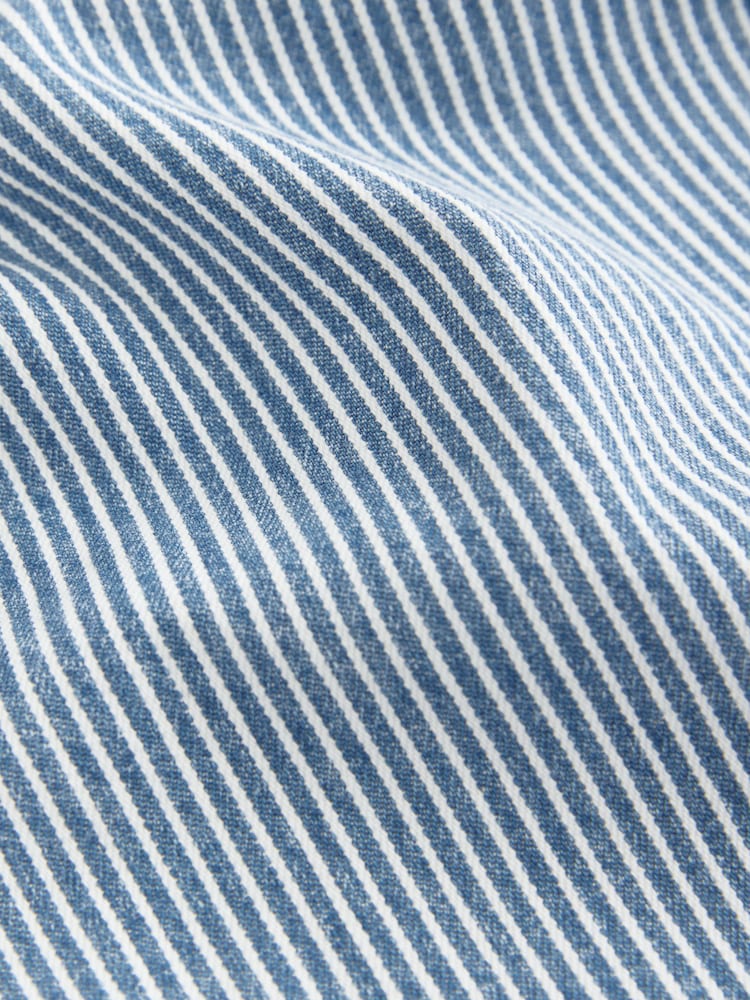 Bleu - Pantalon large 100% coton (3-16ans) - Image 8 of 8