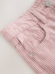 Pink Stripe 100% Cotton Wide Leg Trousers (3-16yrs) - Image 8 of 9