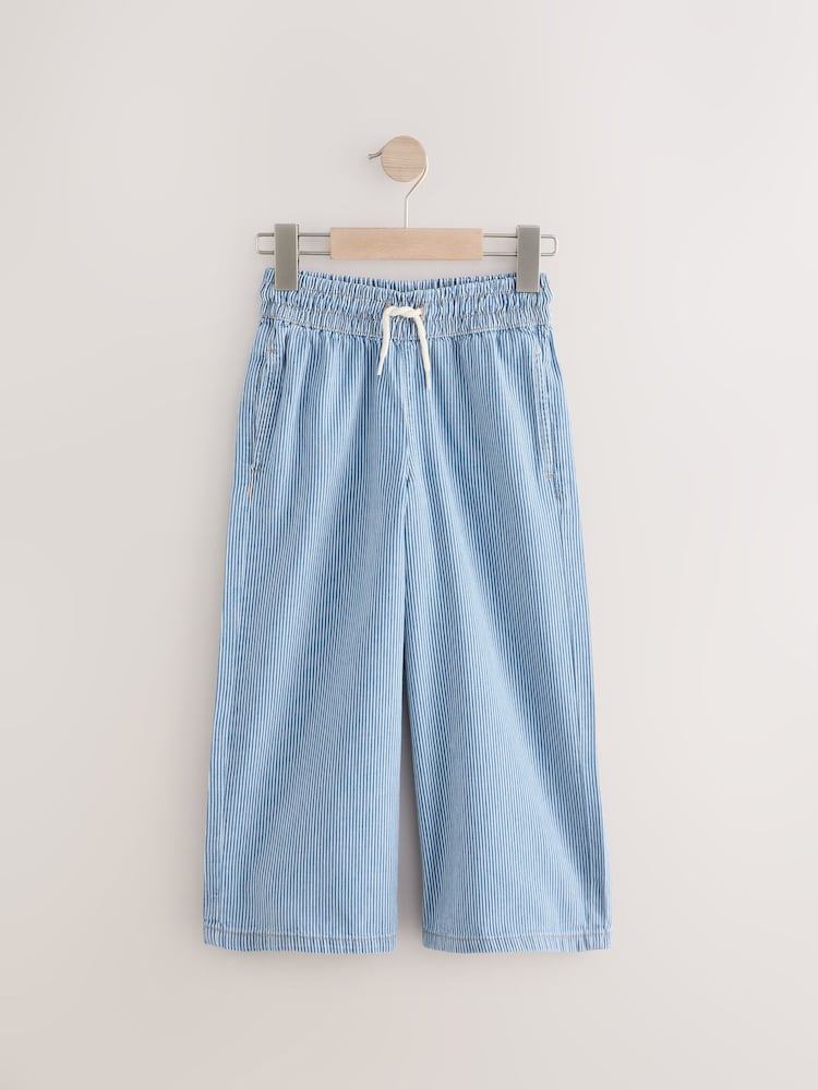 À rayures - Jeans à jambes larges (3-16ans) - Image 4 of 7