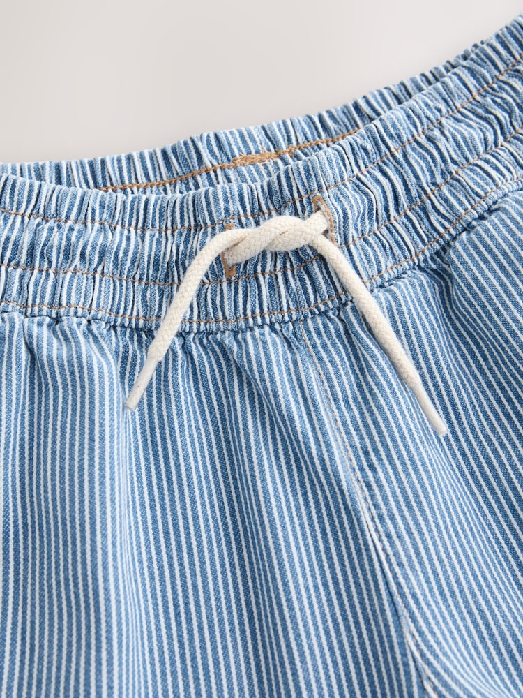 Stripe Pull On Wide Leg Jeans (3-16yrs) - Image 7 of 7