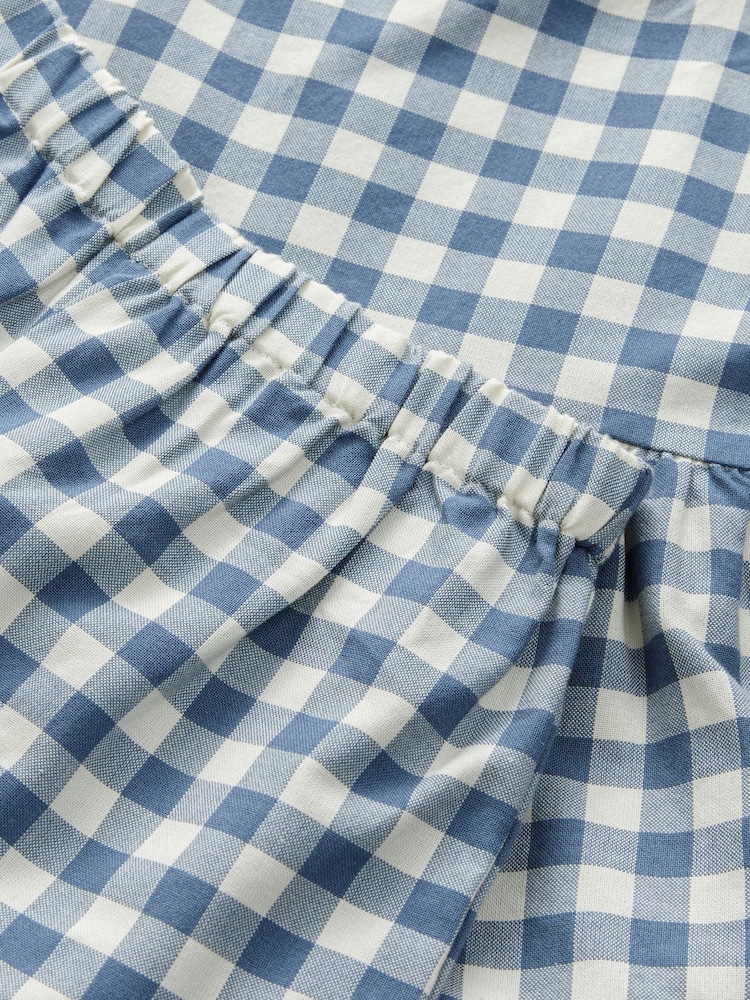 Blue Gingham Top And Trousers Set (3-16yrs) - Image 8 of 8
